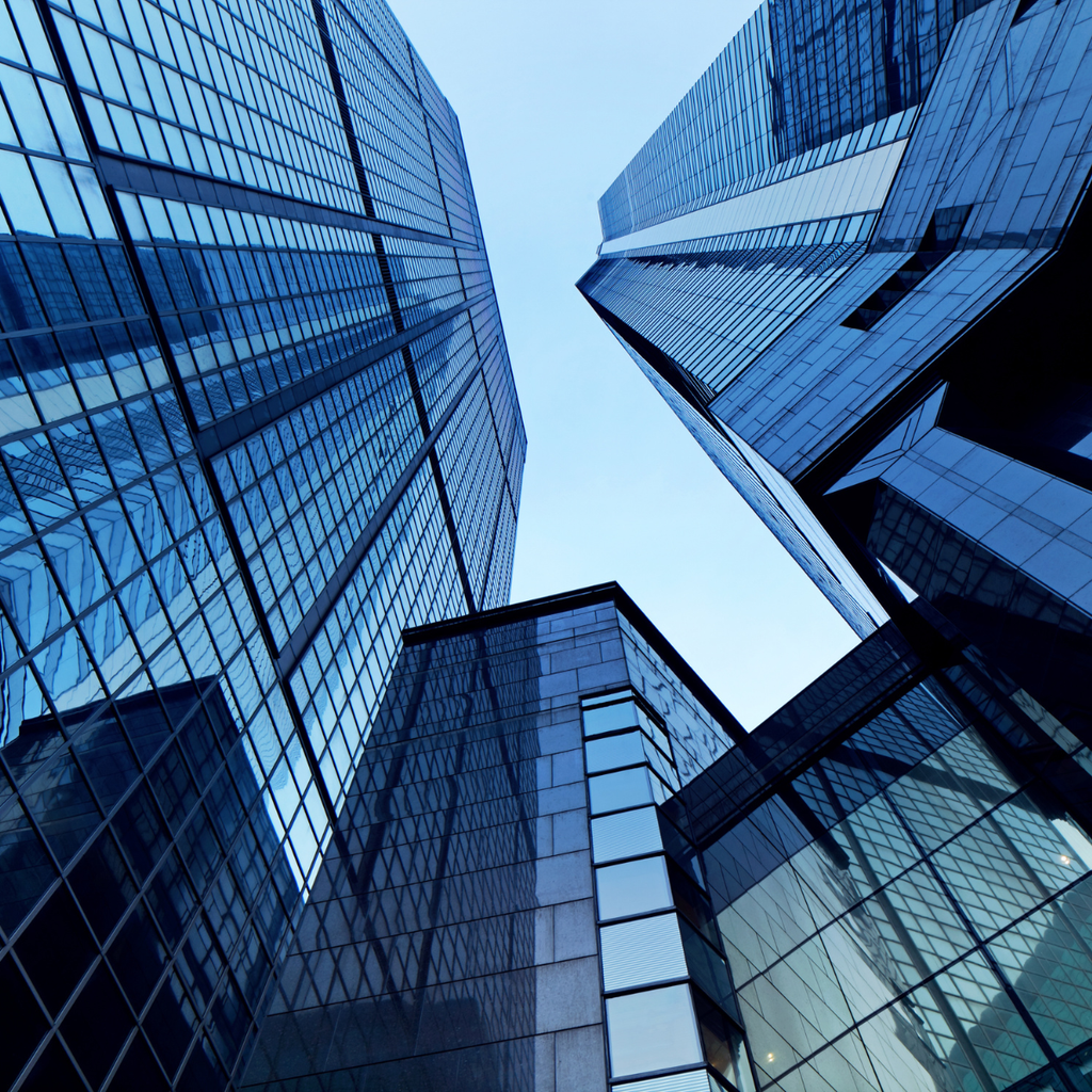 Skyscrapers closeup